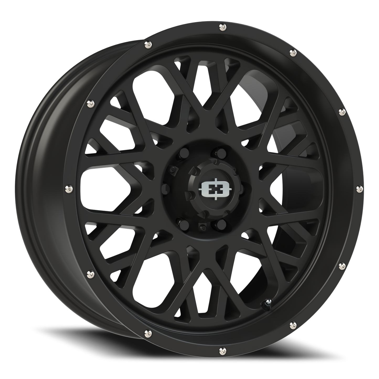 Vision Rocker 20X9 Satin Black Wheel