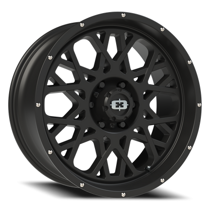 Vision Rocker 20X9 Satin Black Wheel