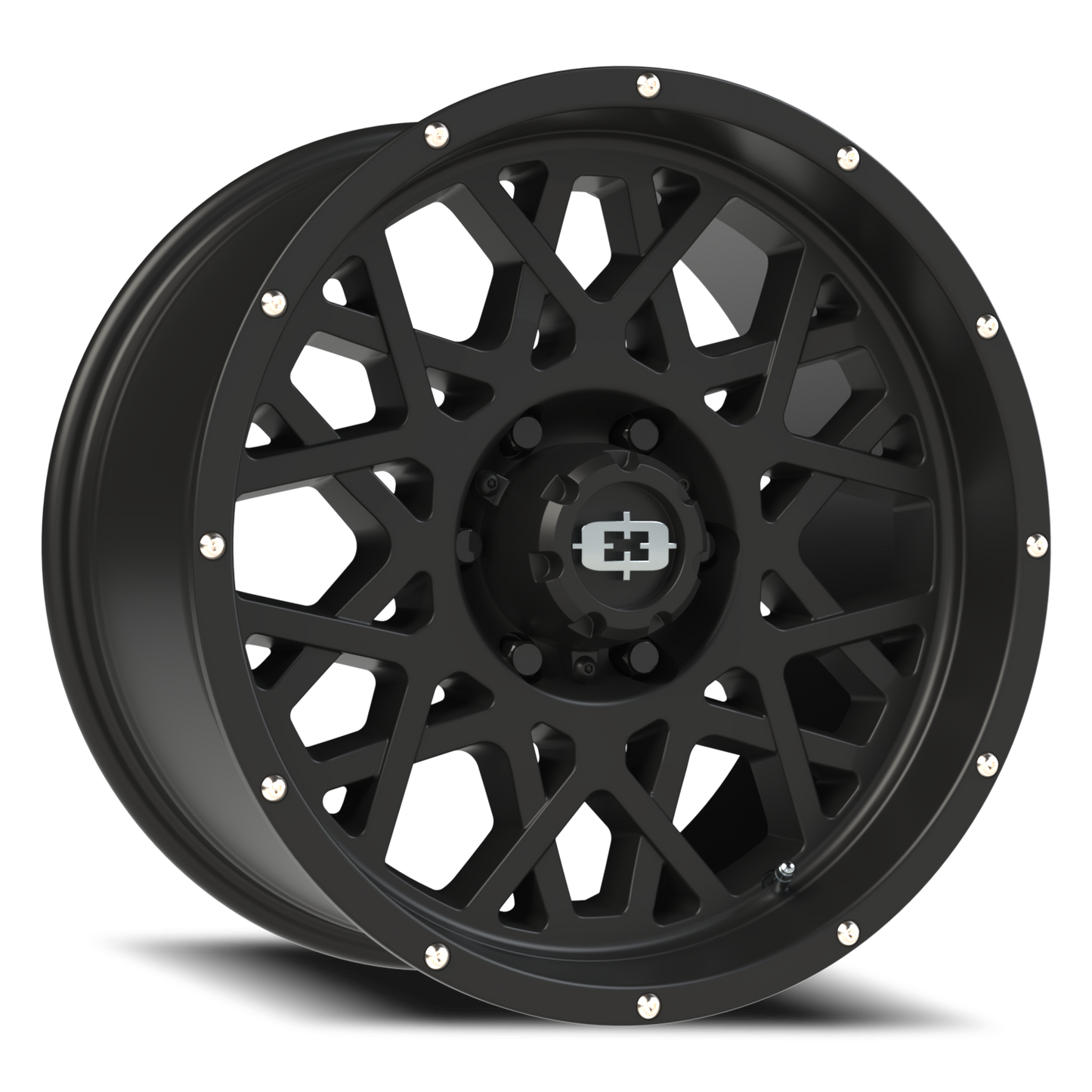 Vision Rocker 18X9 Satin Black Wheel