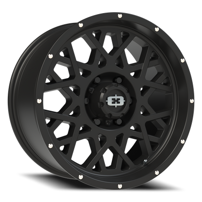 Vision Rocker 18X9 Satin Black Wheel