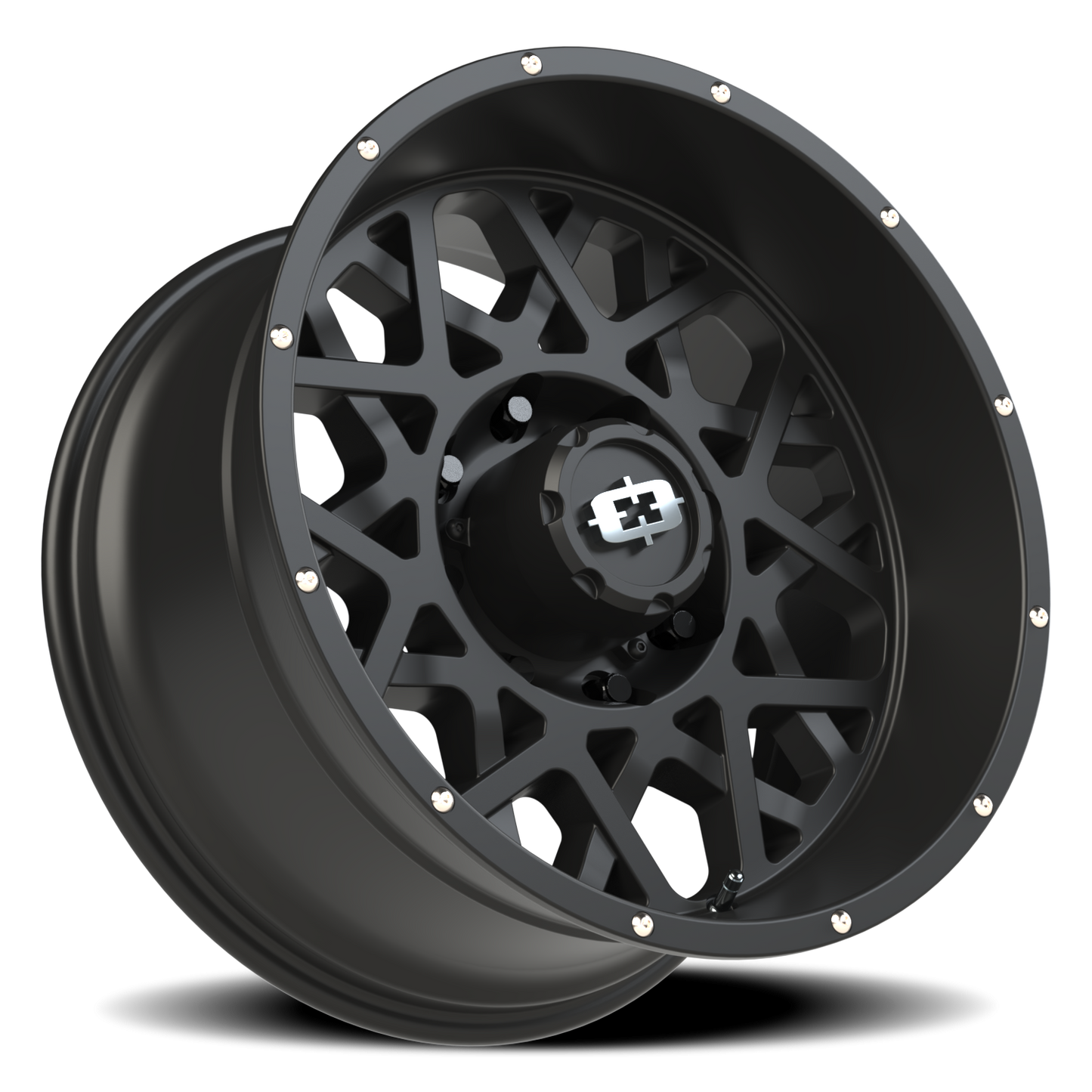 Vision Rocker 20X10 Satin Black Wheel