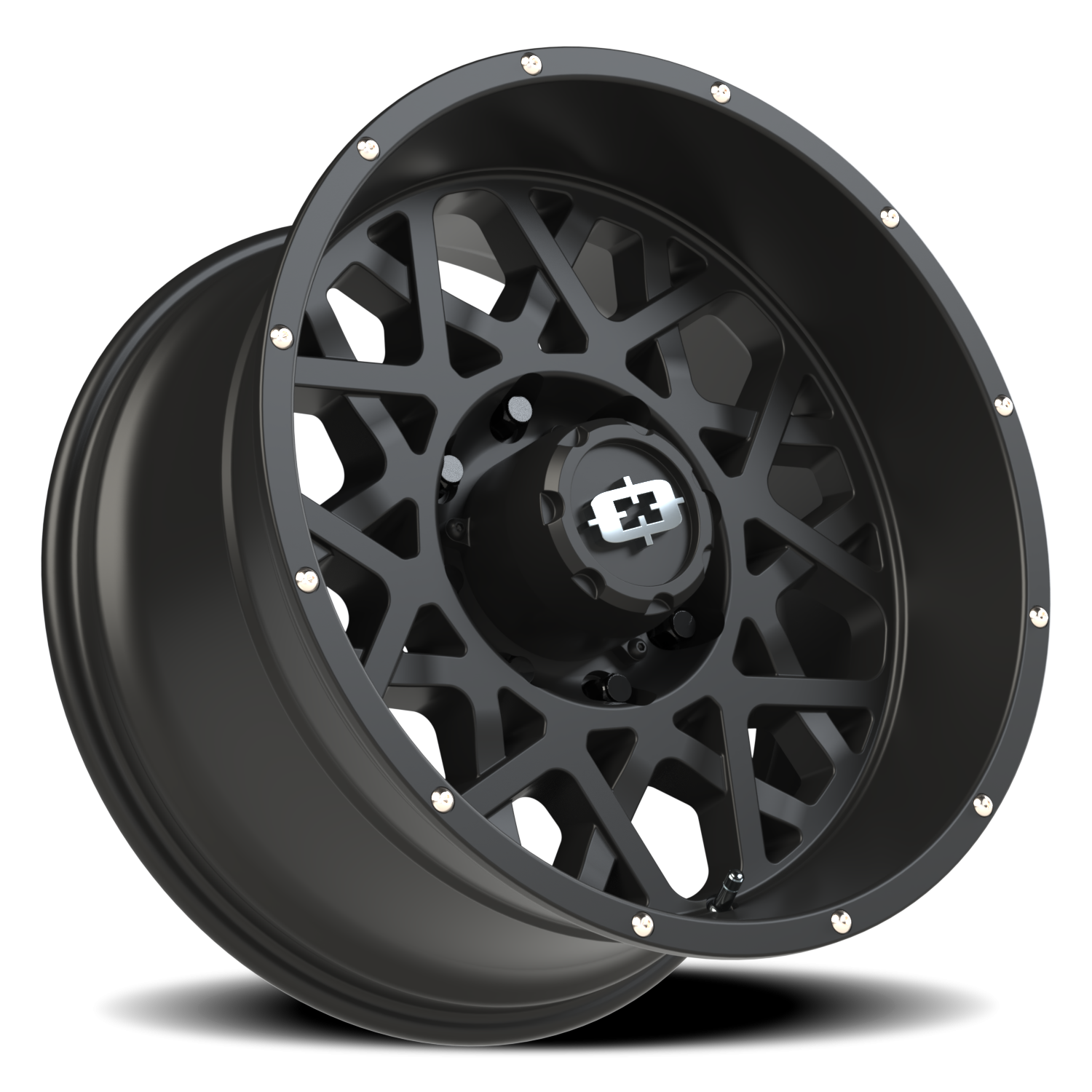 Vision Rocker 20X10 Satin Black Wheel