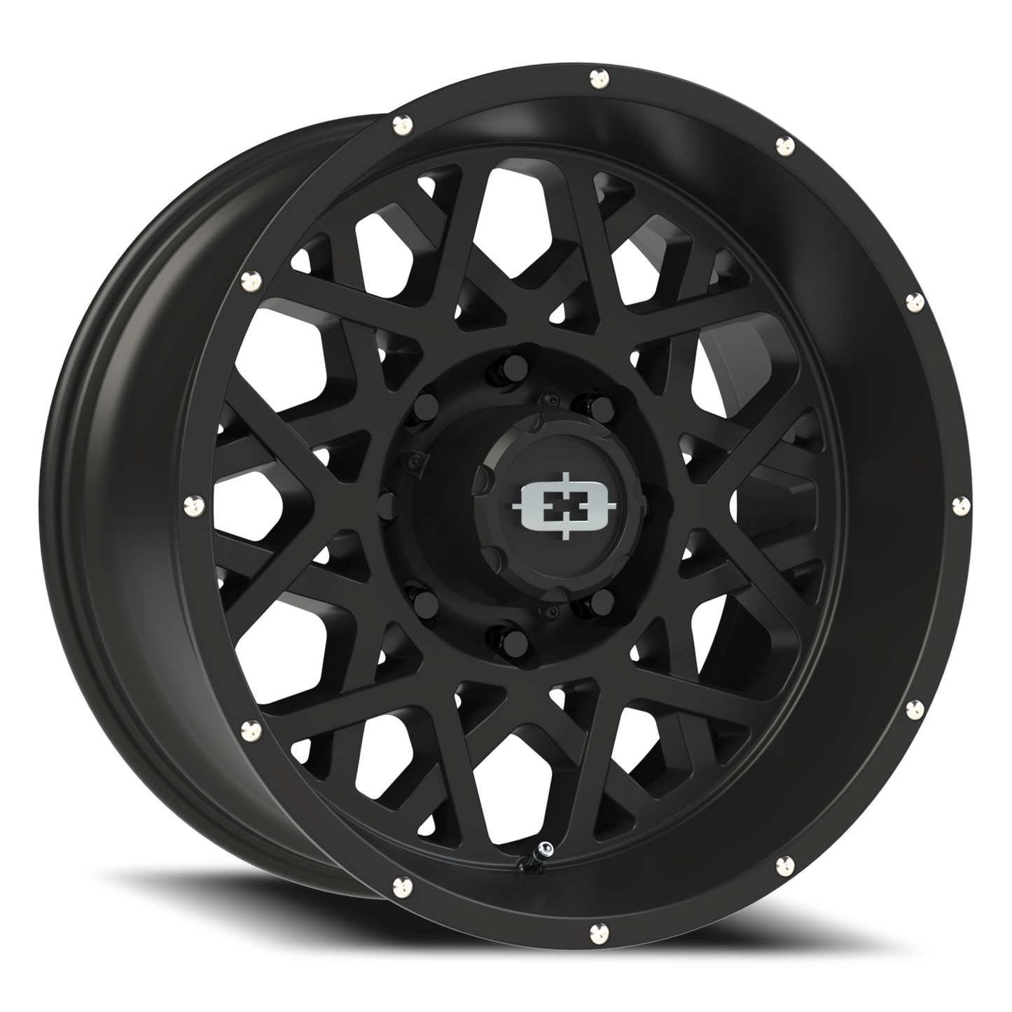 Vision Rocker 20X10 Satin Black Wheel