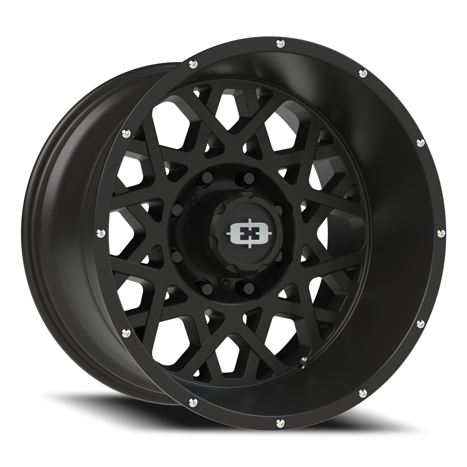 Vision Rocker 20X12 Satin Black Wheel