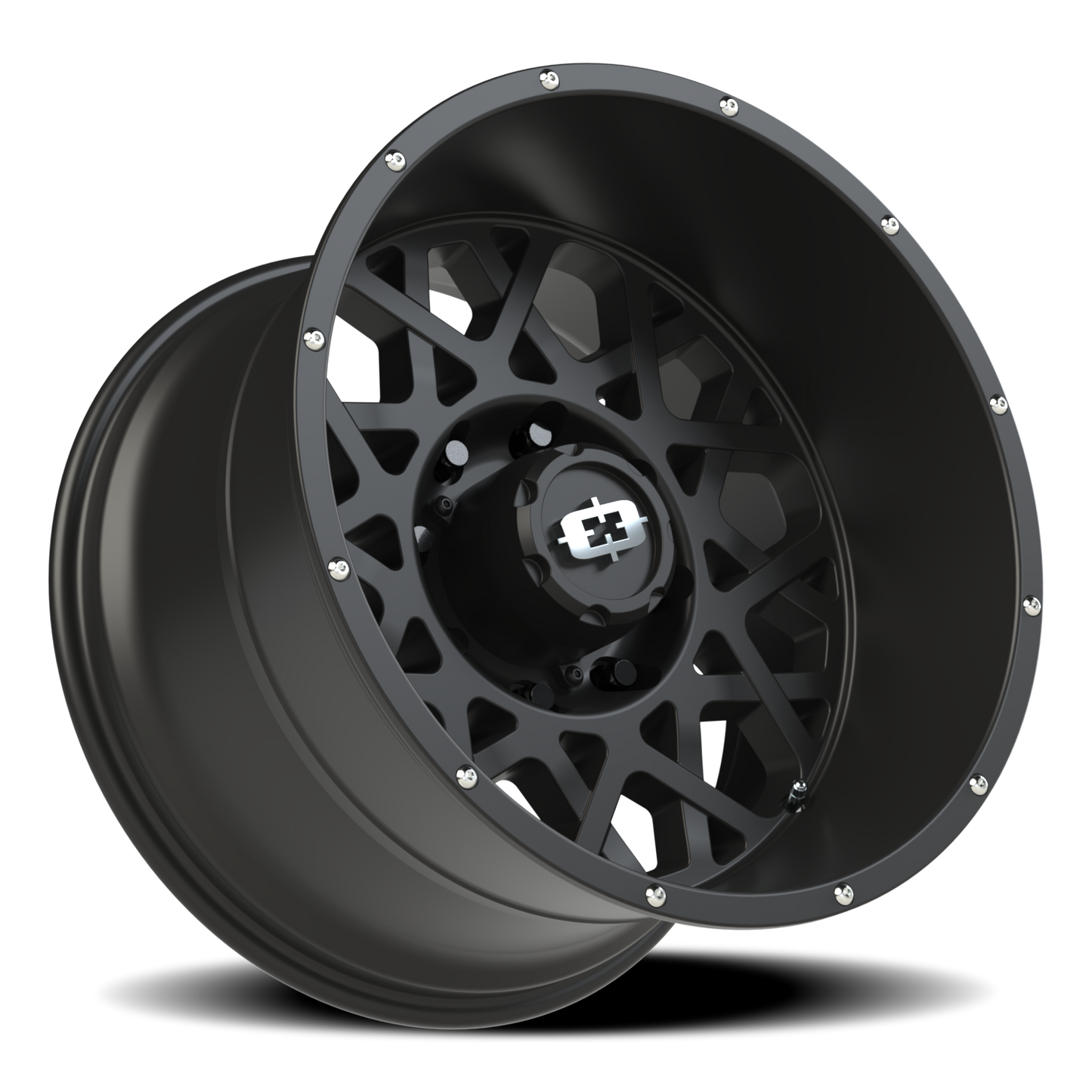 Vision Rocker 20X12 Satin Black Wheel