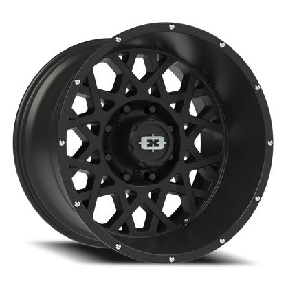 Vision Rocker 20X12 Satin Black Wheel