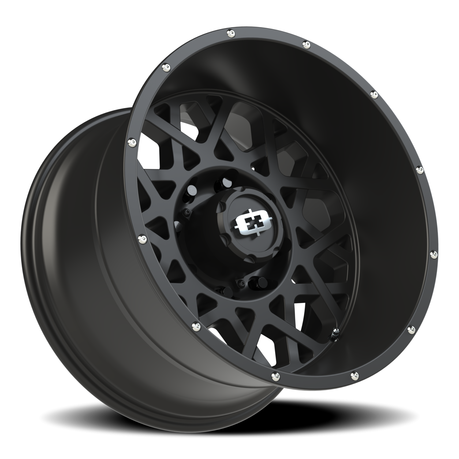 Vision Rocker 20X12 Satin Black Wheel