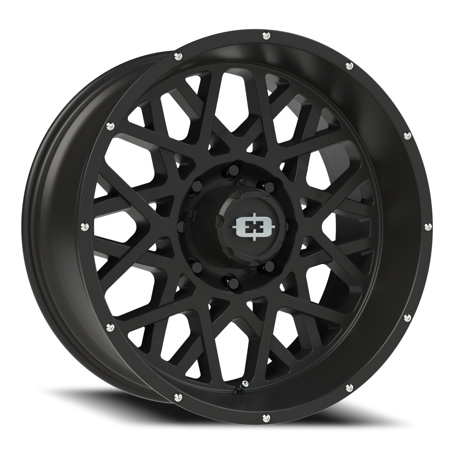 Vision Rocker 22X10 Satin Black Wheel