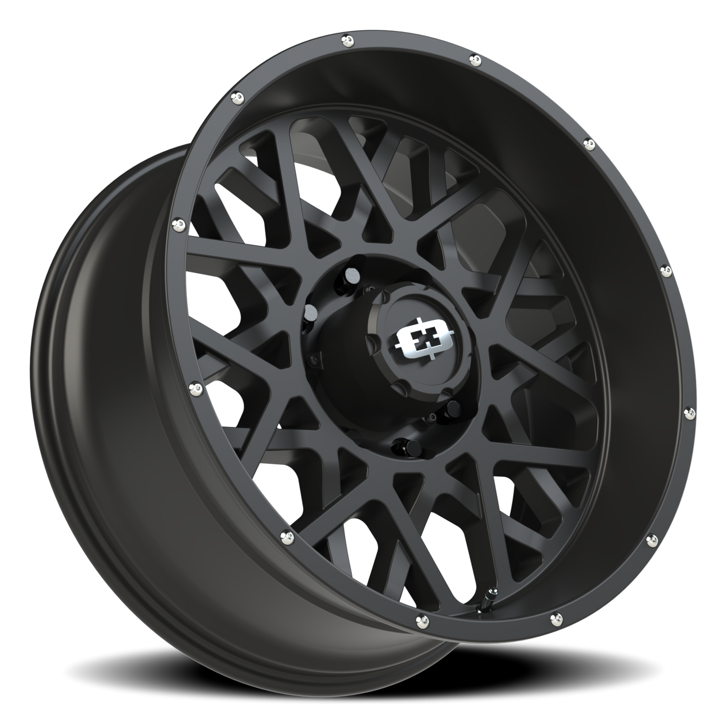 Vision Rocker 22X10 Satin Black Wheel