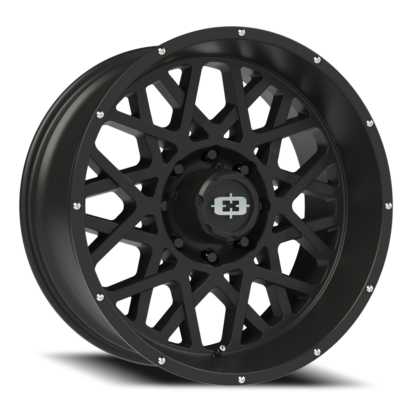 Vision Rocker 22X10 Satin Black Wheel