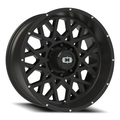 Vision Rocker 22X10 Satin Black Wheel