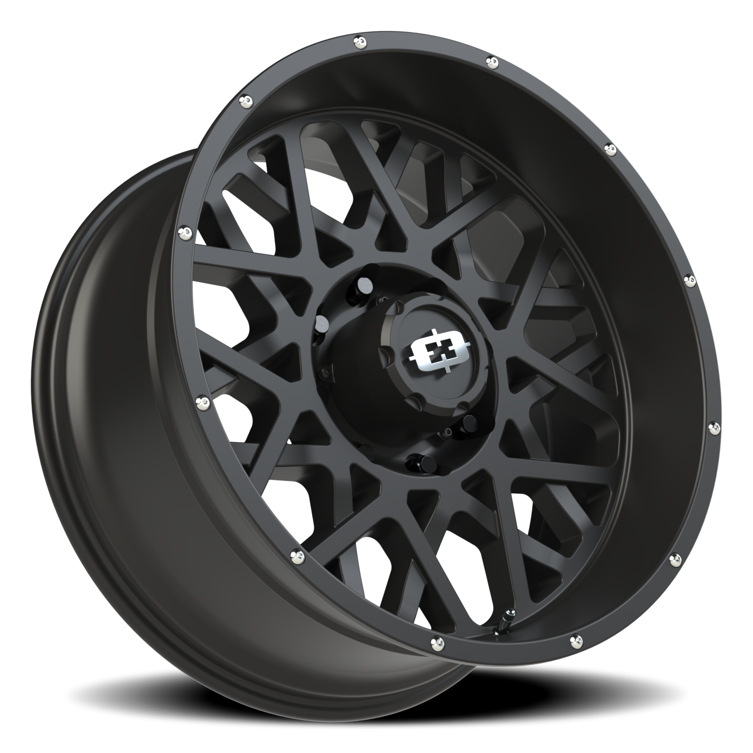 Vision Rocker 22X10 Satin Black Wheel