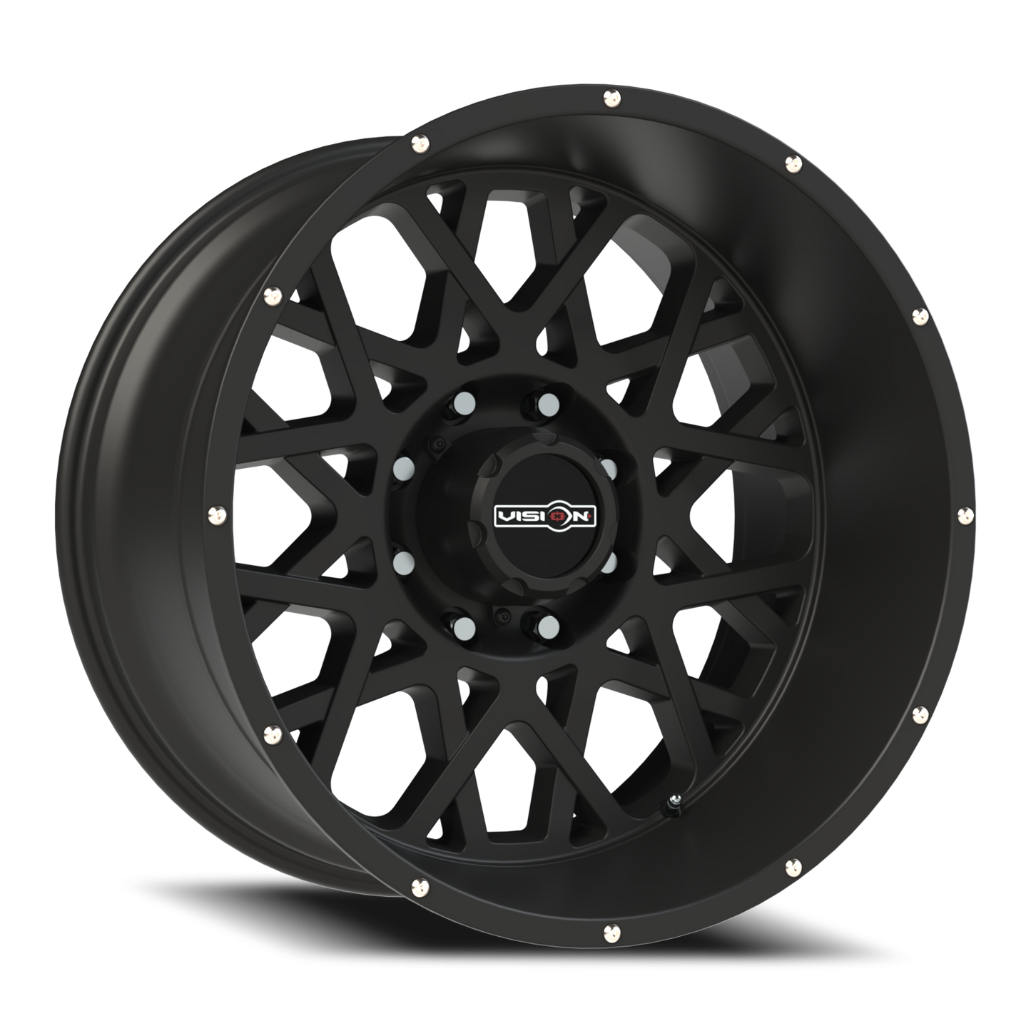 Vision Rocker 22X12 Satin Black Wheel