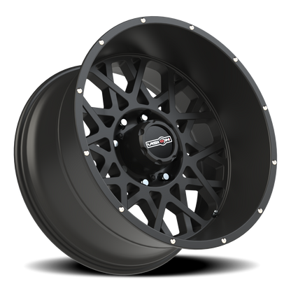 Vision Rocker 22X12 Satin Black Wheel