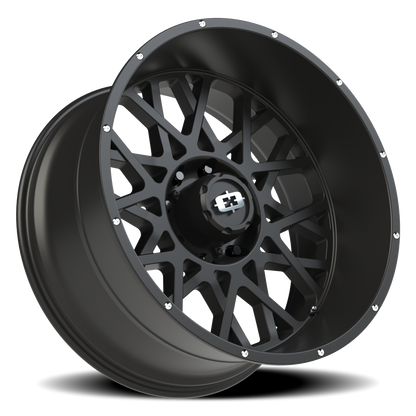 Vision Rocker 24X12 Satin Black Wheel