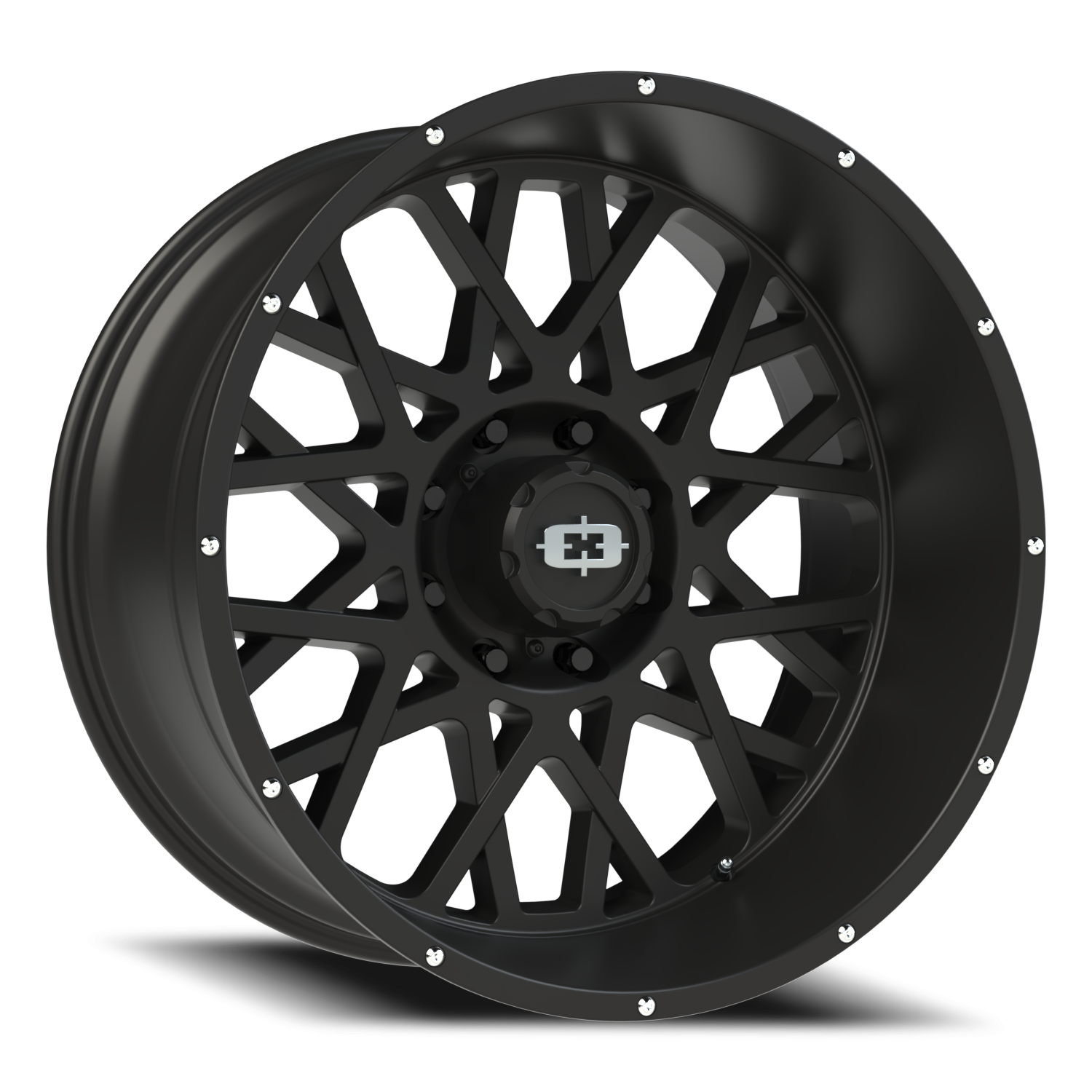 Vision Rocker 24X12 Satin Black Wheel