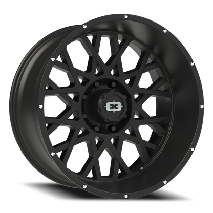 Vision Rocker 24X12 Satin Black Wheel