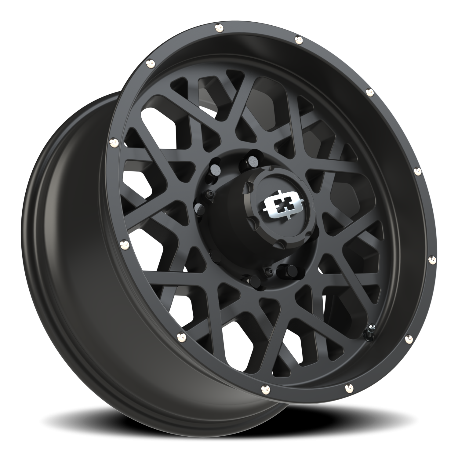 Vision Rocker 20X9 Satin Black Wheel