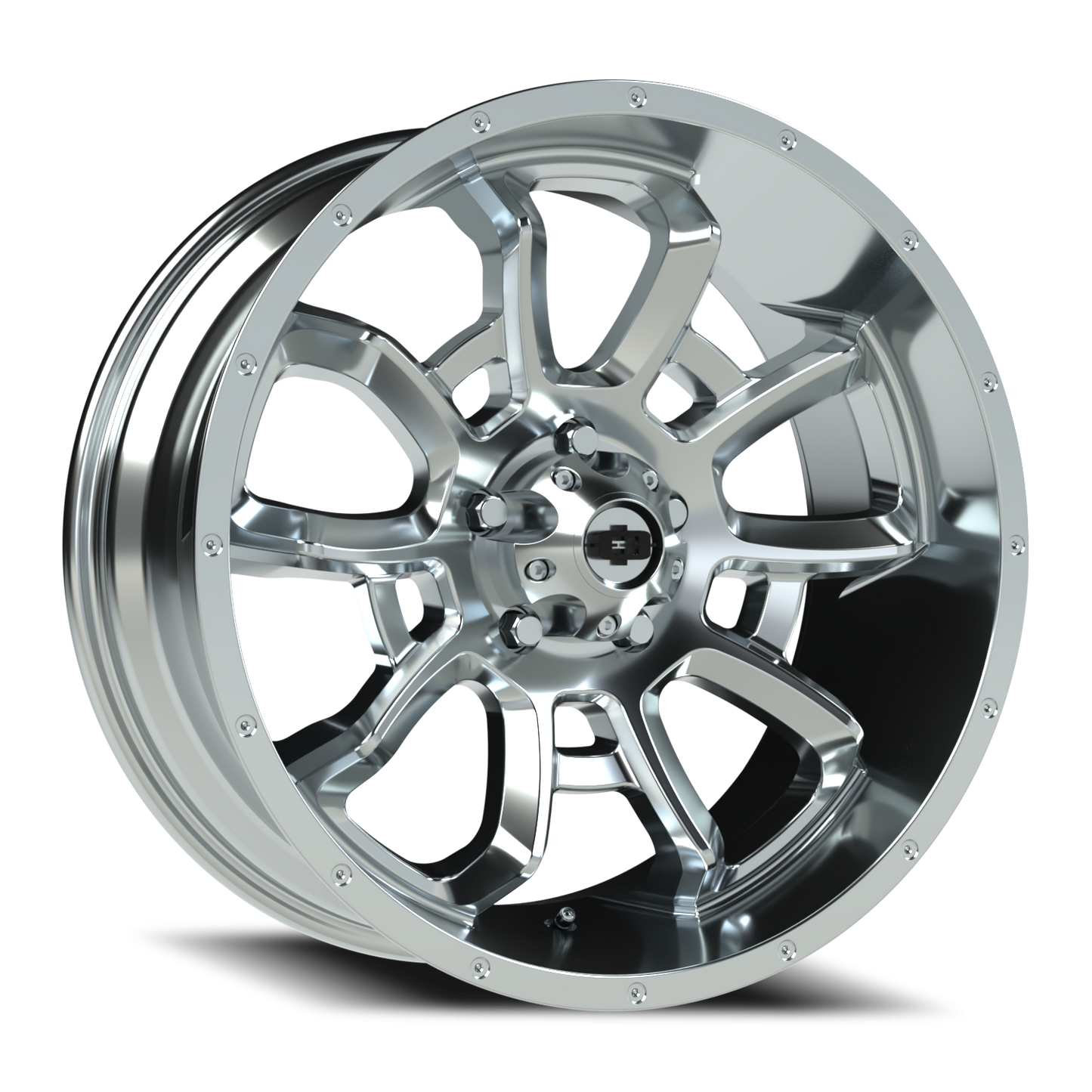Vision Bomb 20X9 Chrome Wheel