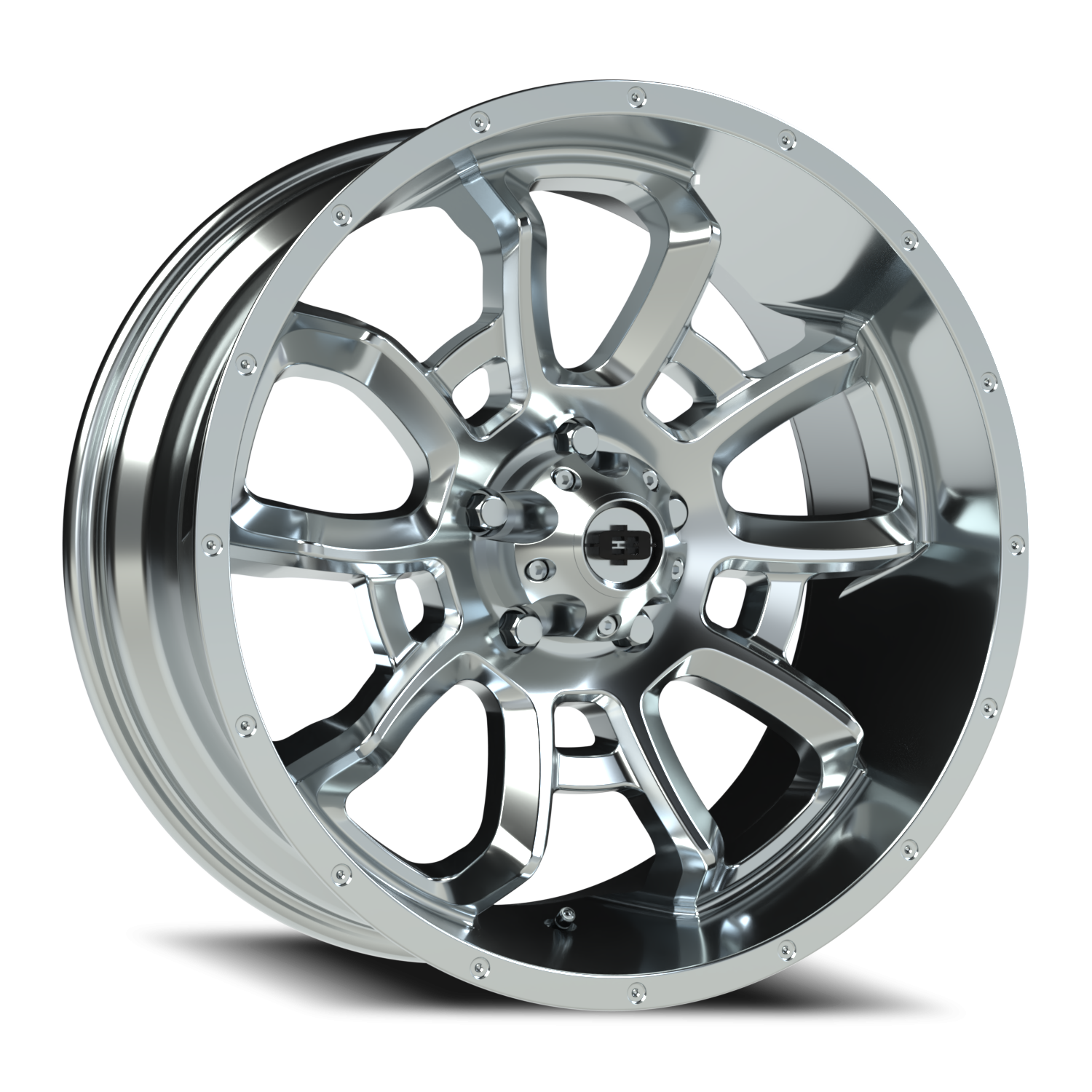 Vision Bomb 20X9 Chrome Wheel