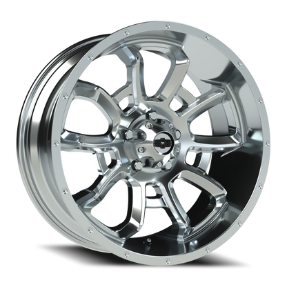 Vision Bomb 20X9 Chrome Wheel