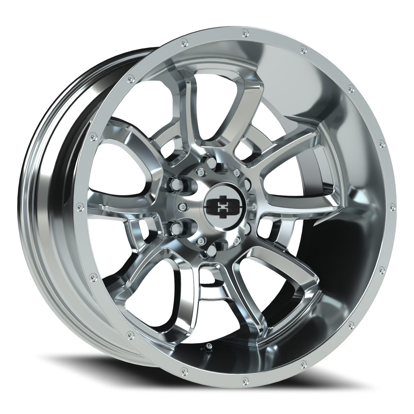 Vision Bomb 20X10 Chrome Wheel