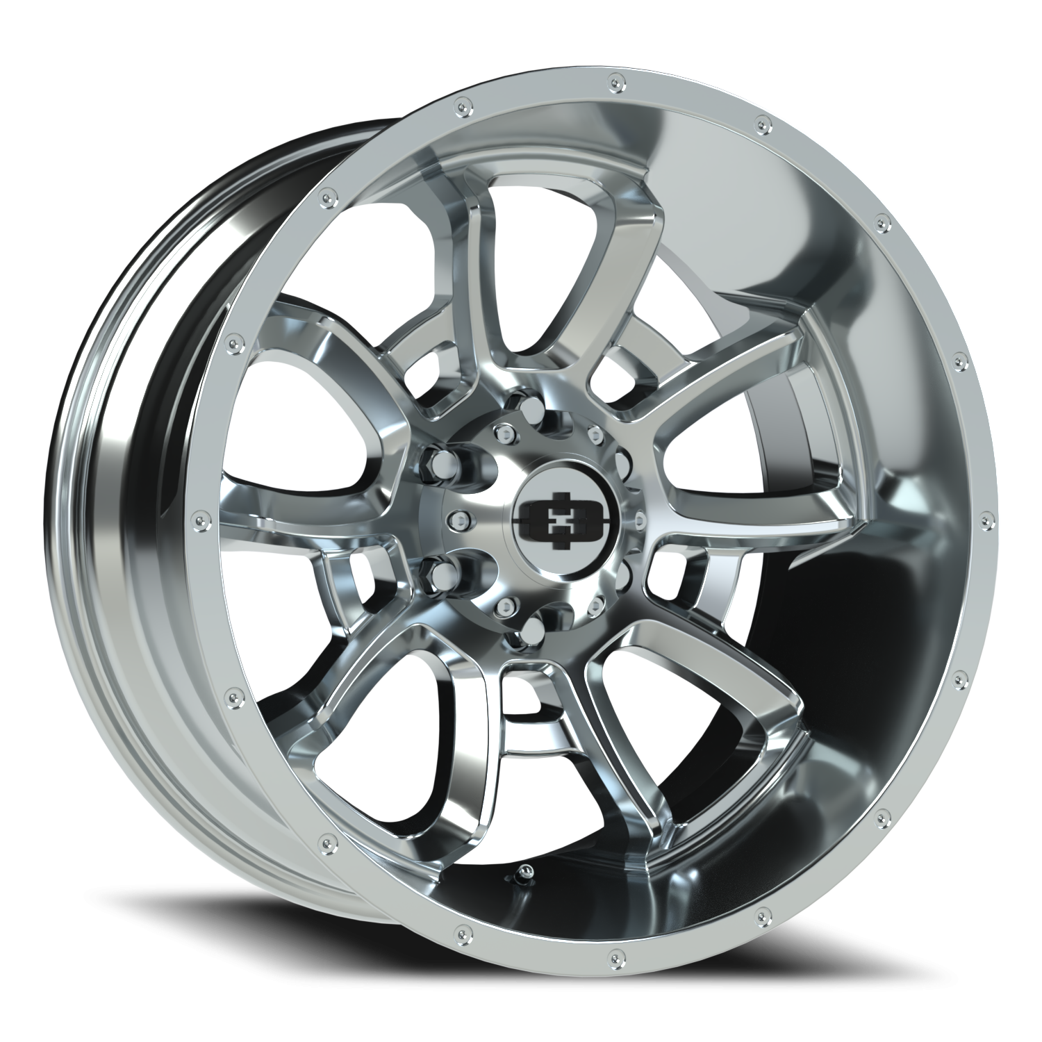 Vision Bomb 20X10 Chrome Wheel