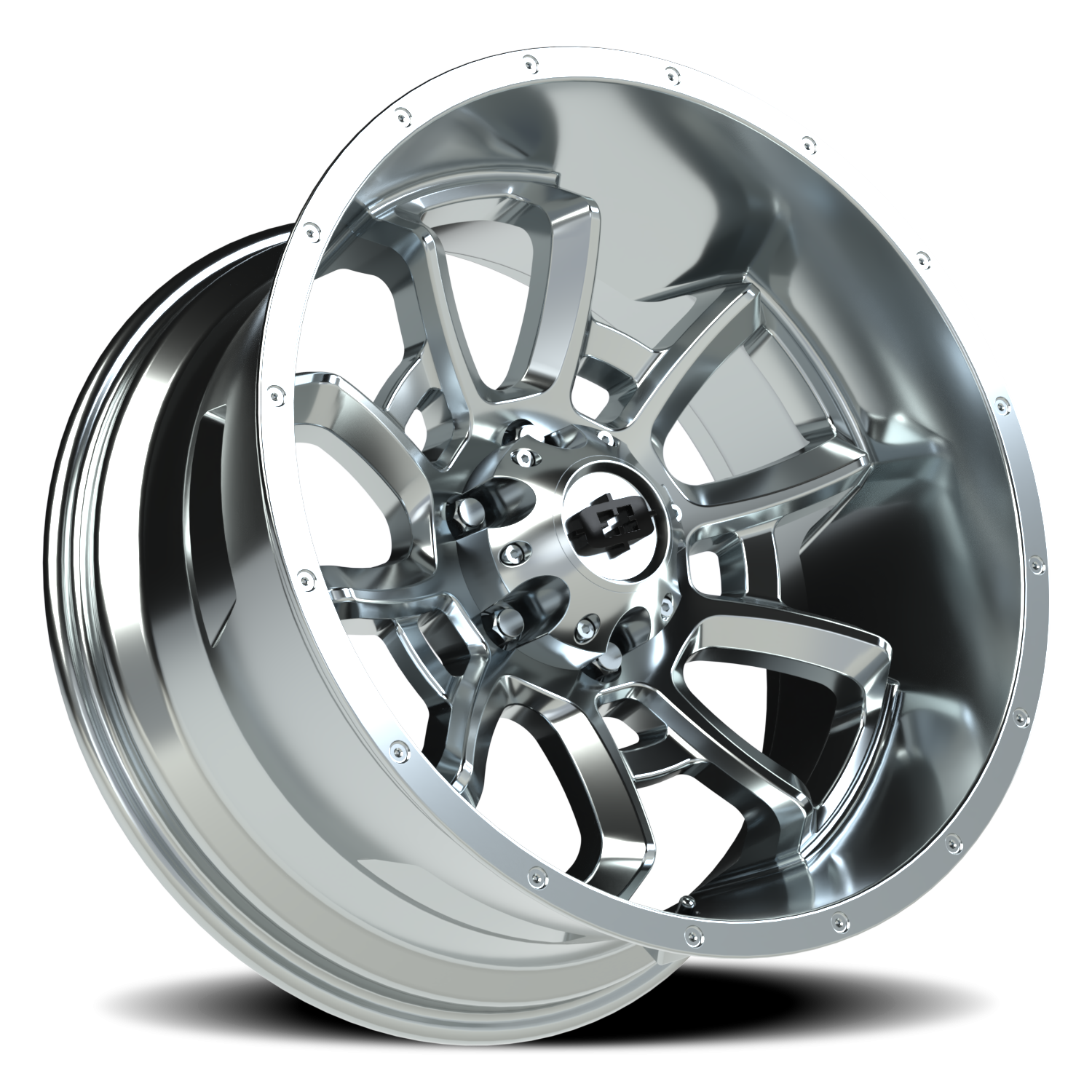 Vision Bomb 20X10 Chrome Wheel