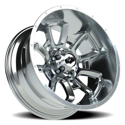 Vision Bomb 20X10 Chrome Wheel