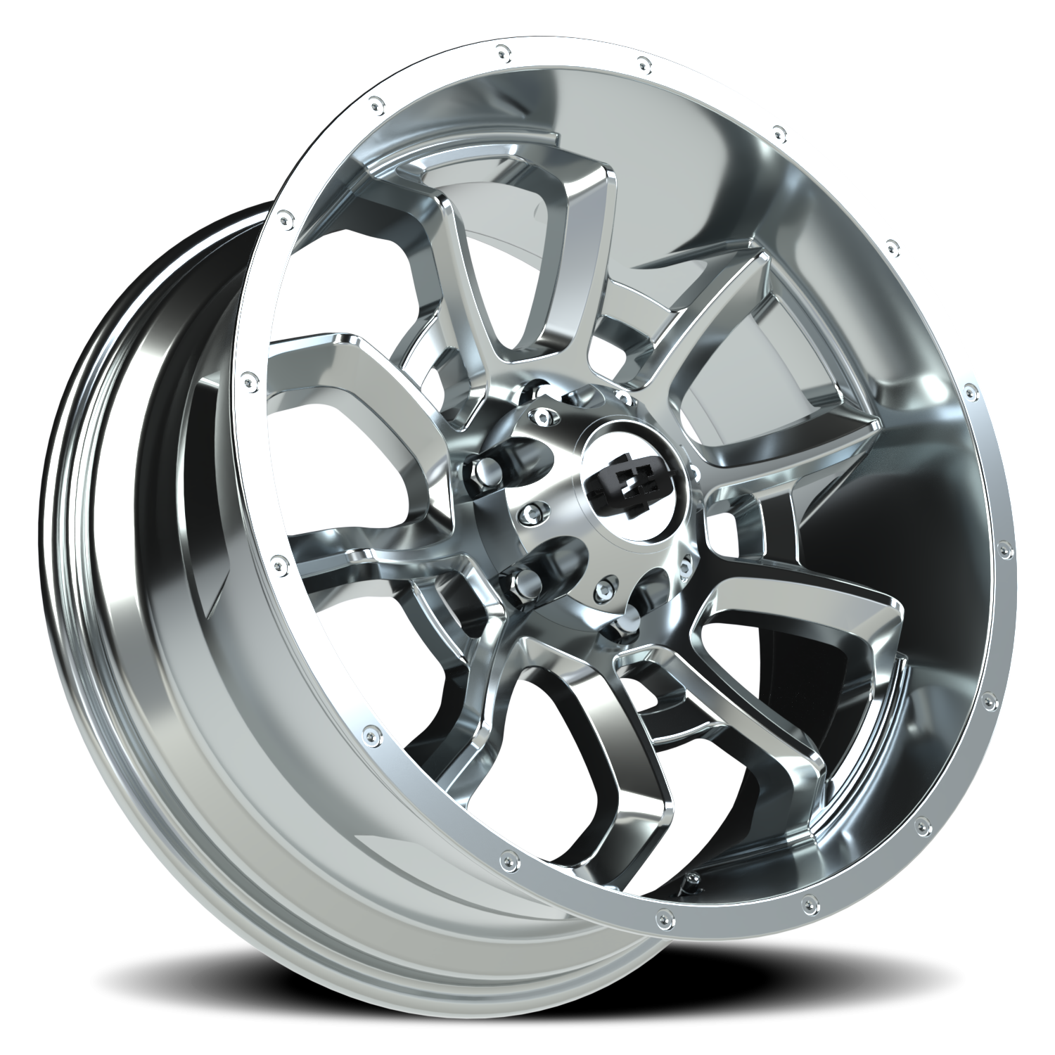 Vision Bomb 20X9 Chrome Wheel