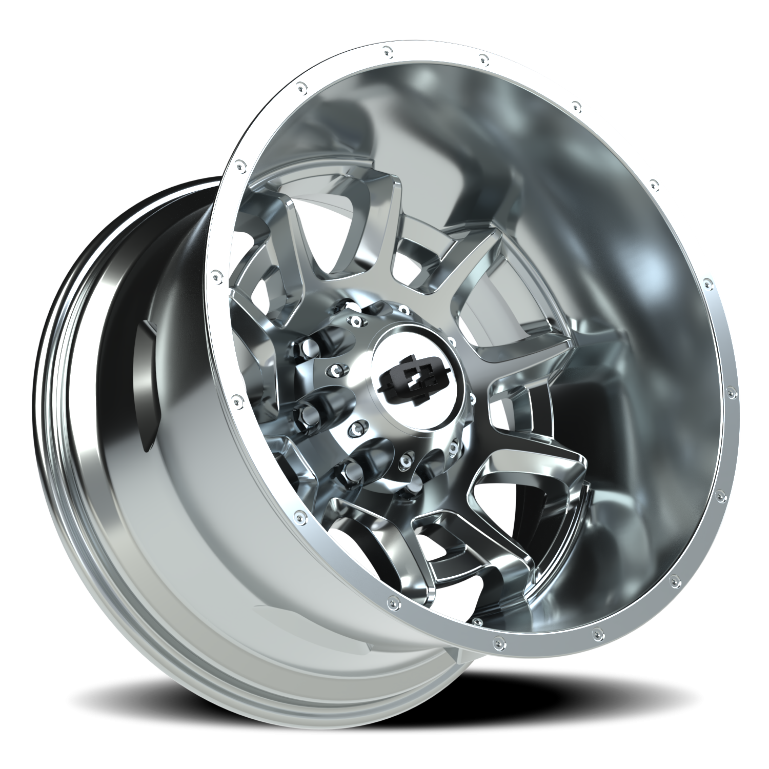 Vision Bomb 20X12 Chrome Wheel