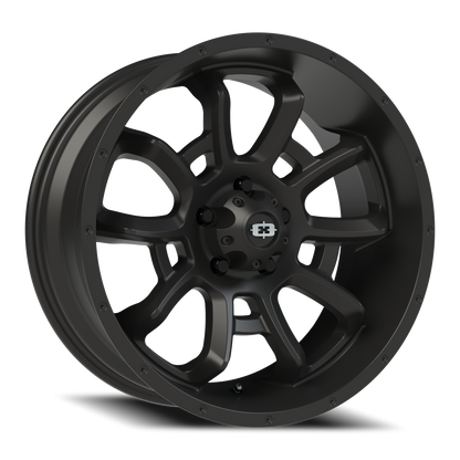 Vision Bomb 20X9 Satin Black Wheel