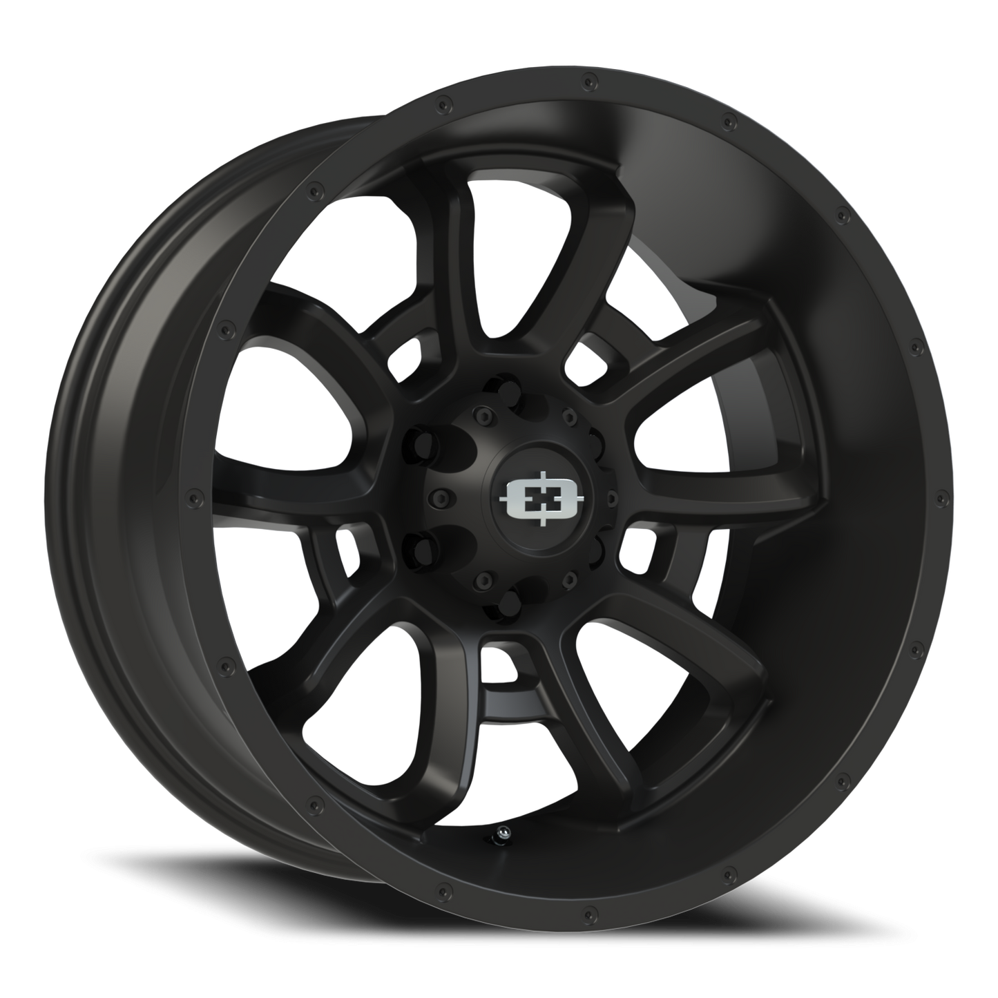 Vision Bomb 20X10 Satin Black Wheel