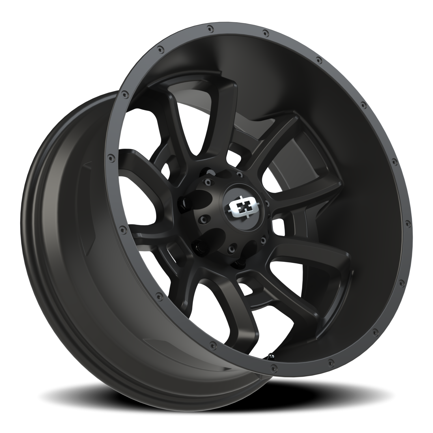 Vision Bomb 20X10 Satin Black Wheel