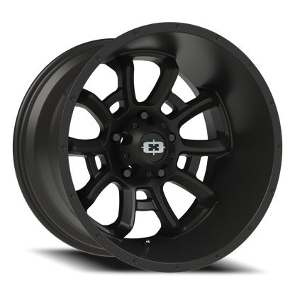 Vision Bomb 20X12 Satin Black Wheel