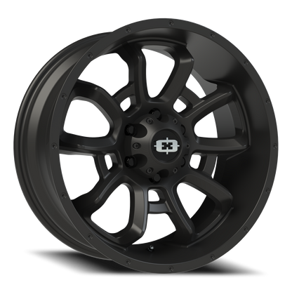 Vision Bomb 20X9 Satin Black Wheel