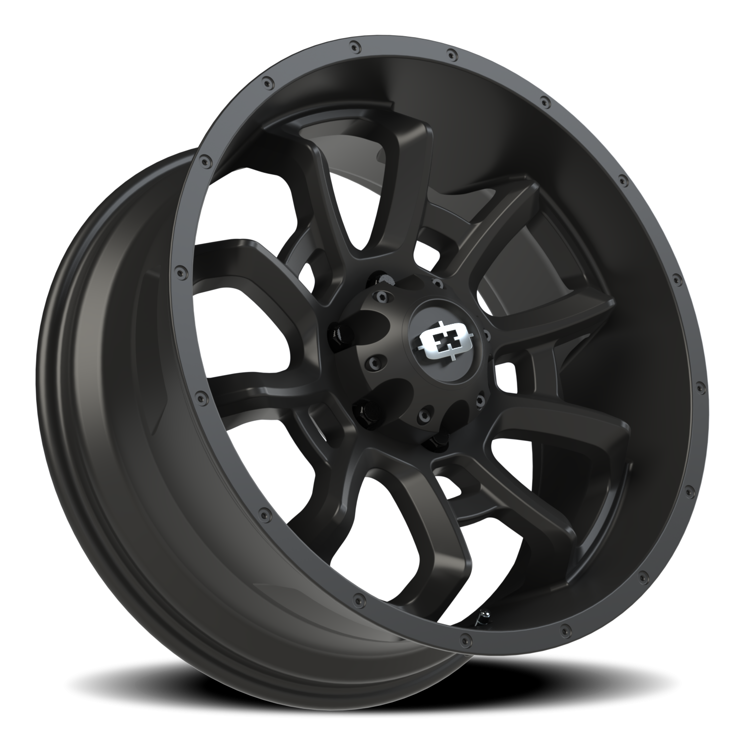 Vision Bomb 20X9 Satin Black Wheel