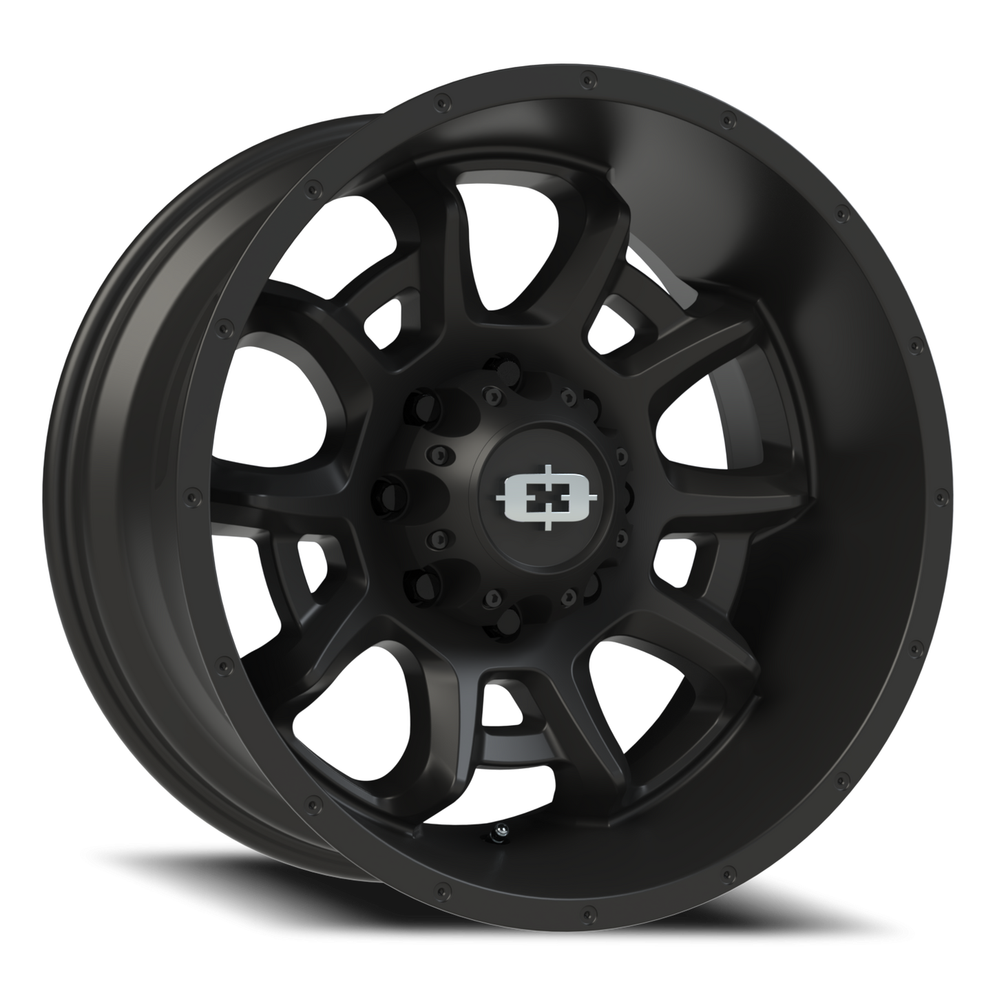 Vision Bomb 20X10 Satin Black Wheel