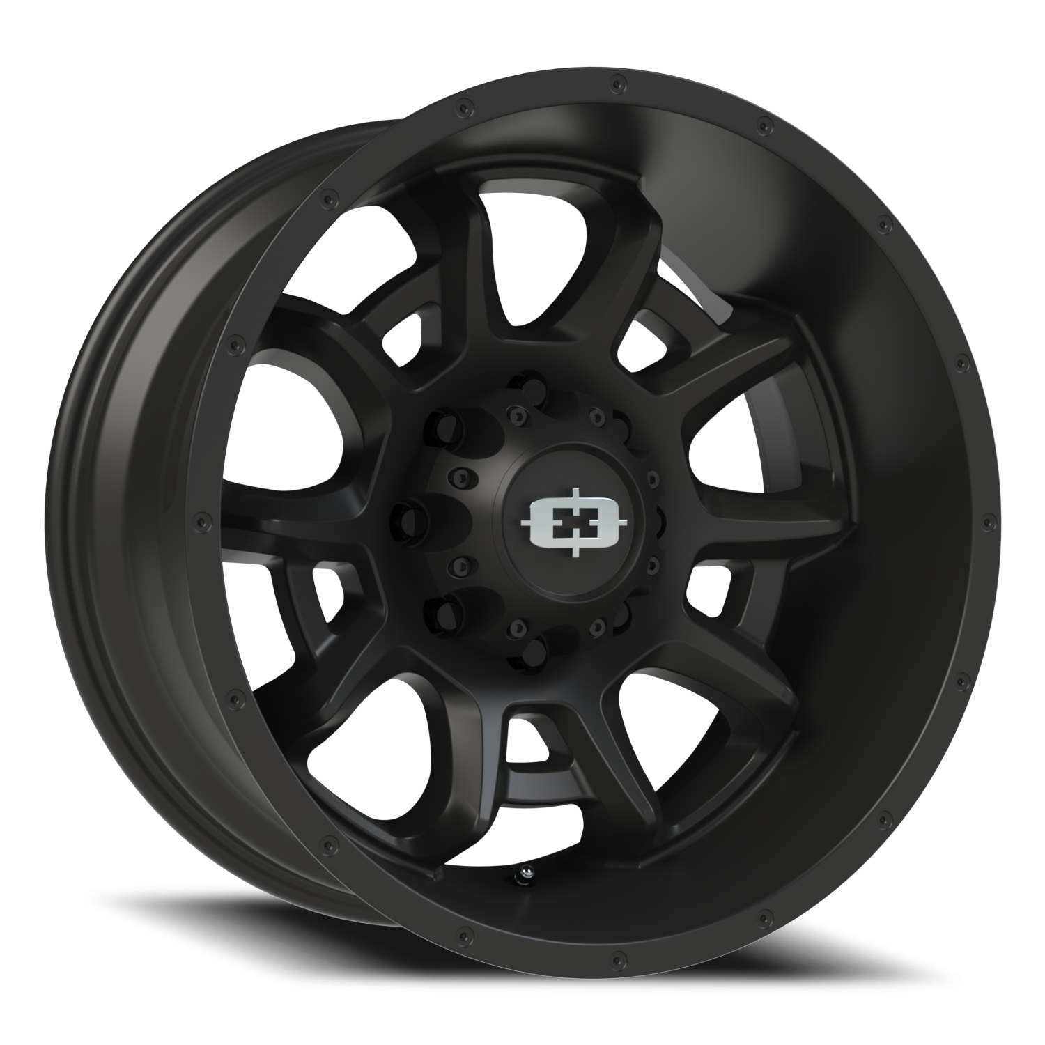 Vision Bomb 20X10 Satin Black Wheel