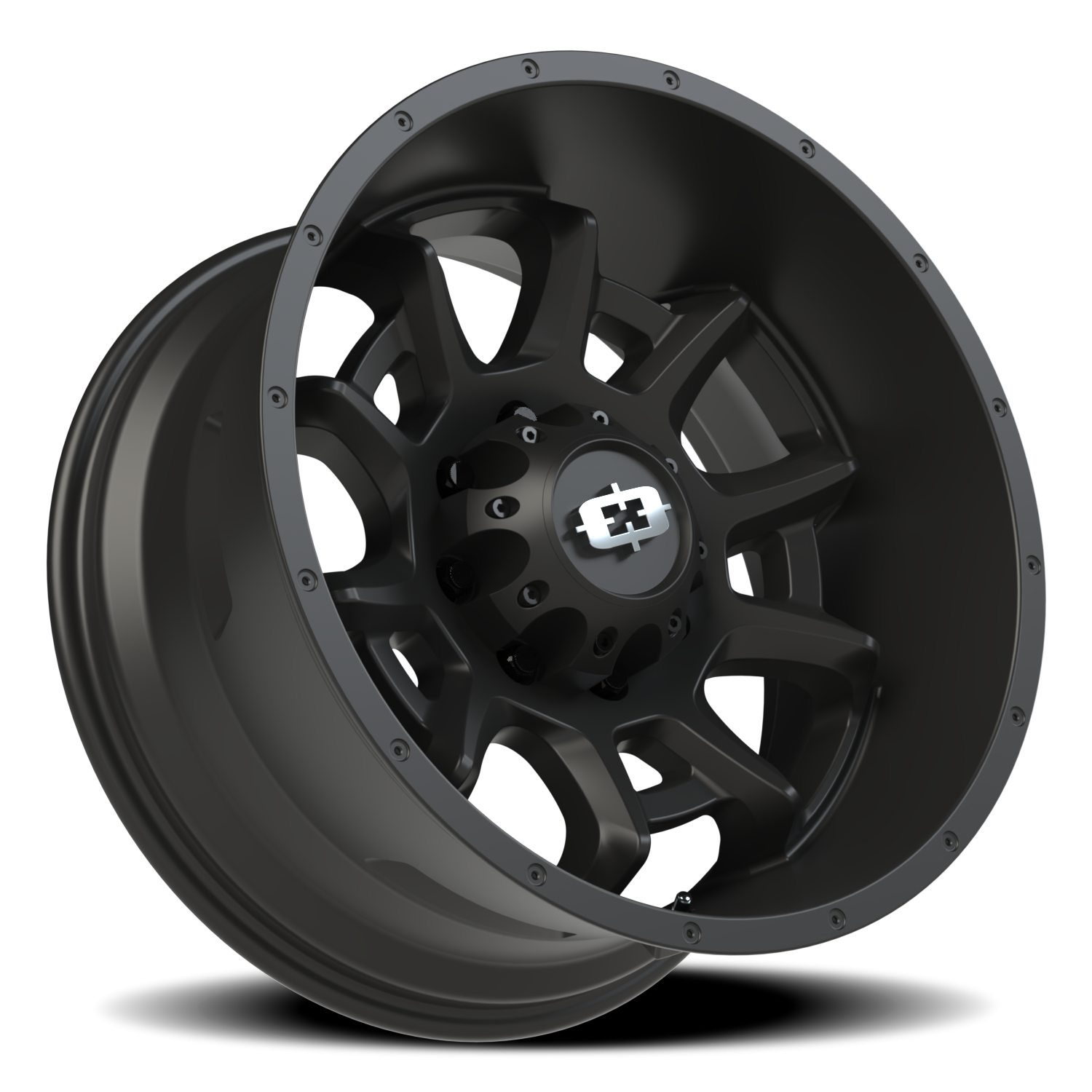 Vision Bomb 20X10 Satin Black Wheel