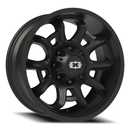 Vision Bomb 20X9 Satin Black Wheel