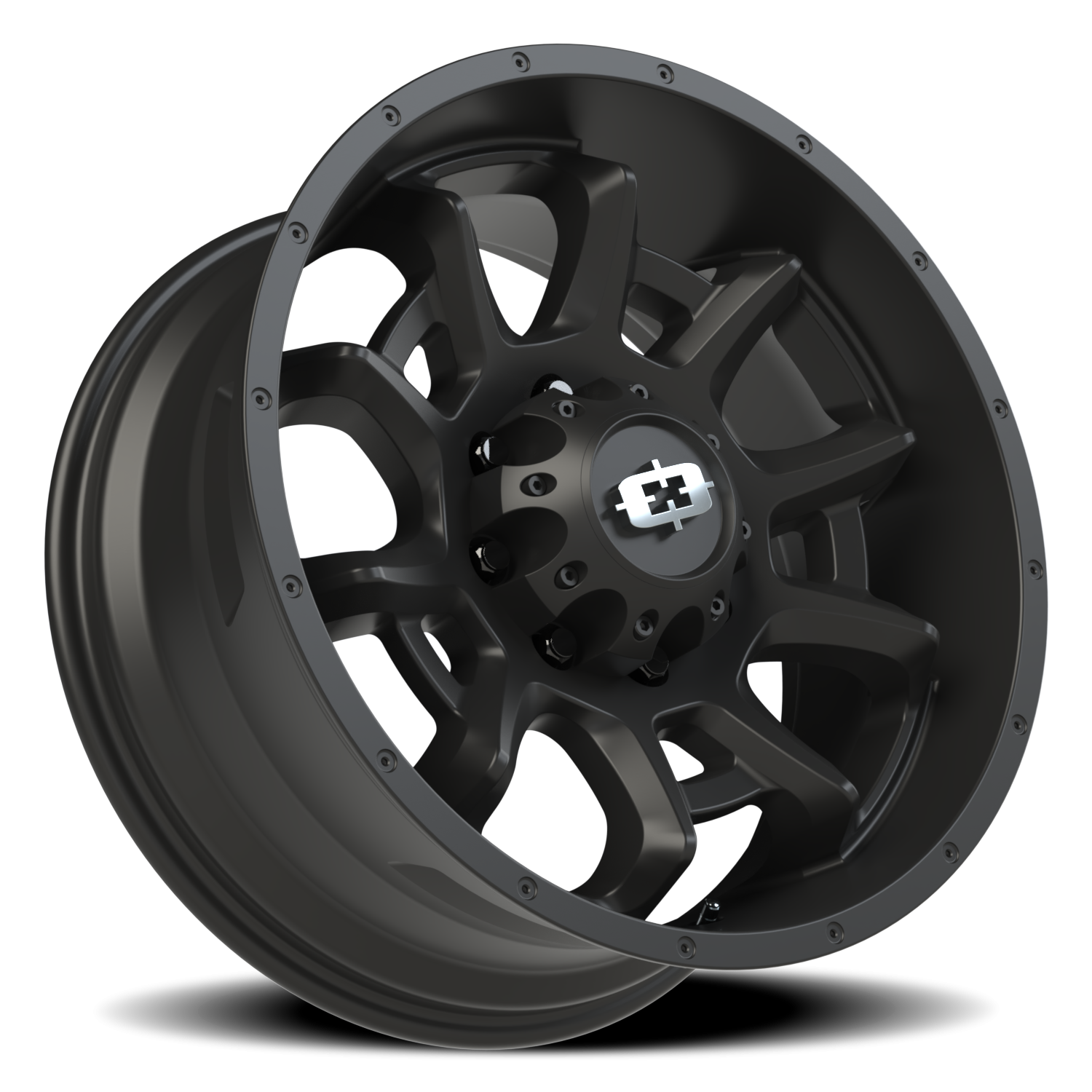 Vision Bomb 20X9 Satin Black Wheel