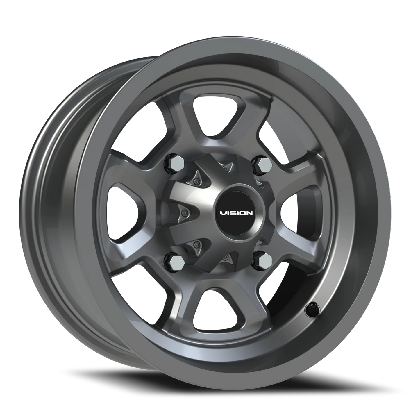 Vision Bomb 14X7 Gunmetal Wheel