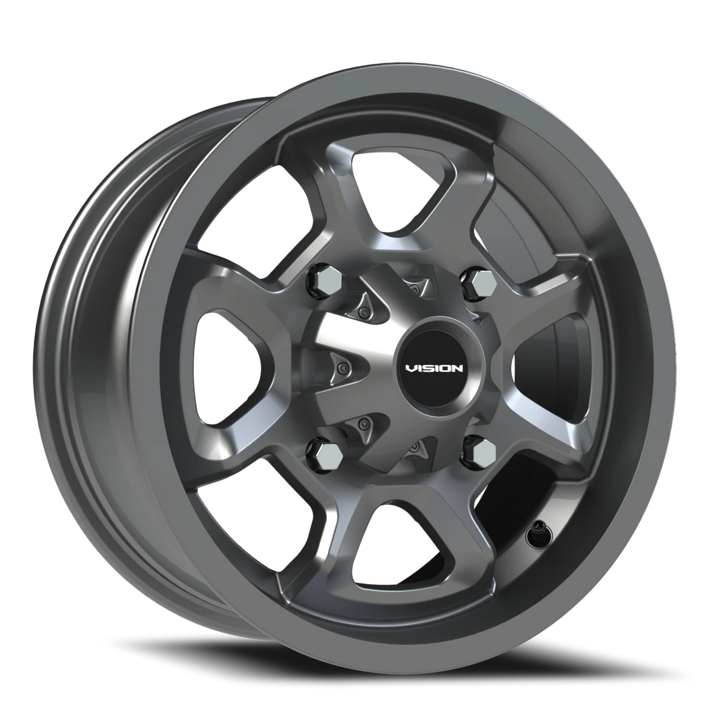 Vision Bomb 14X7 Gunmetal Wheel