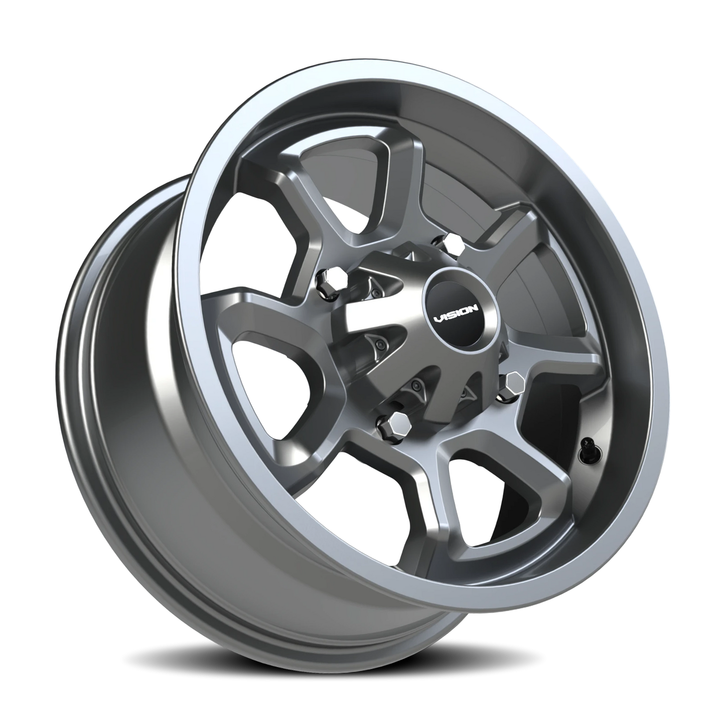 Vision Bomb 15X7 Gunmetal Wheel