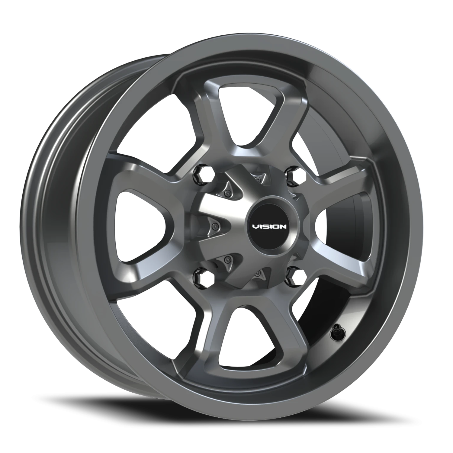 Vision Bomb 15X7 Gunmetal Wheel