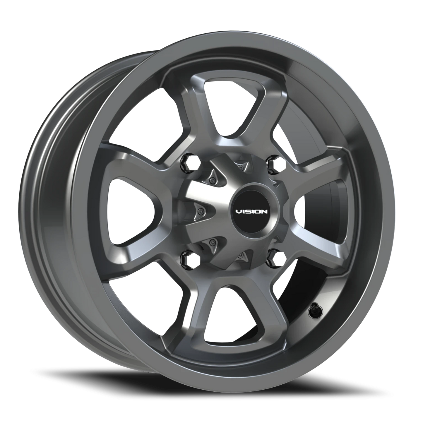 Vision Bomb 15X7 Gunmetal Wheel