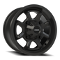 Vision Bomb 14X7 Matte Black Wheel