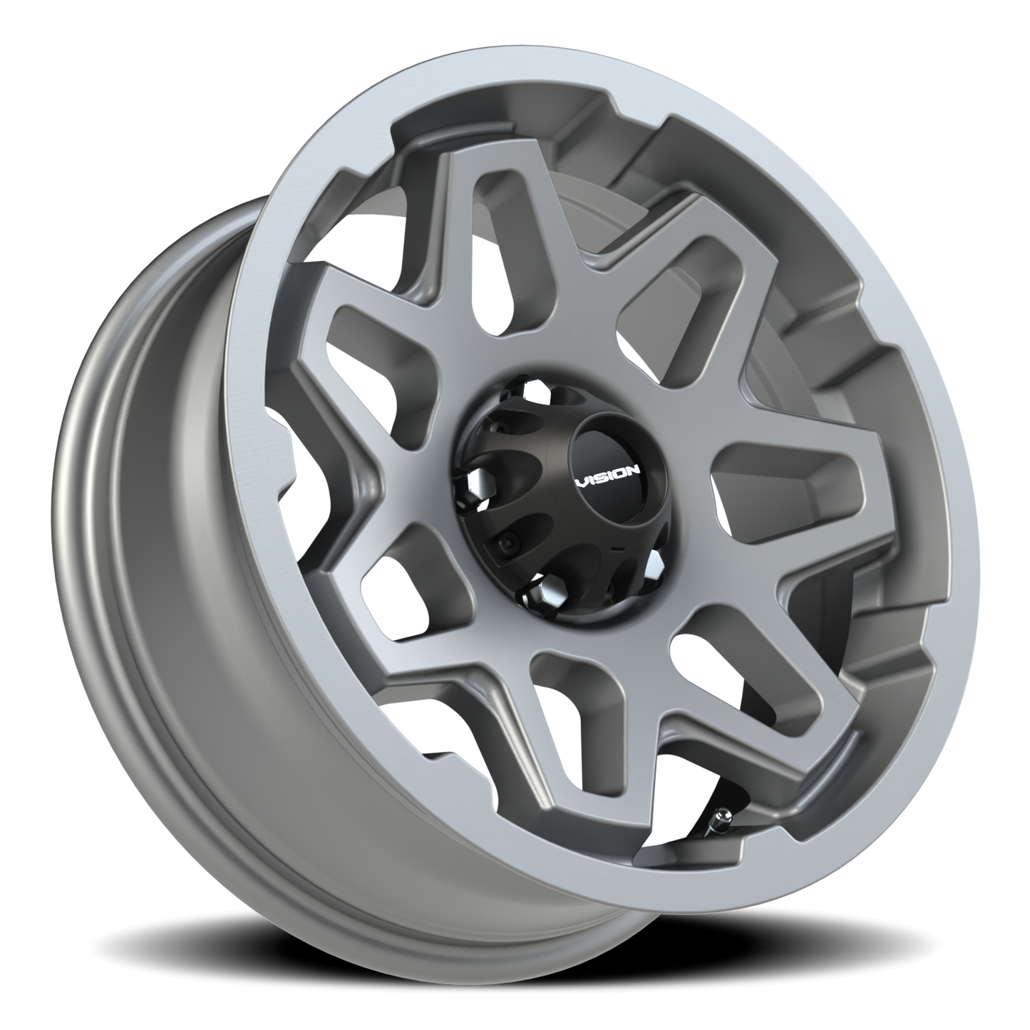 Vision SE7EN 17X7 Satin Grey Wheel