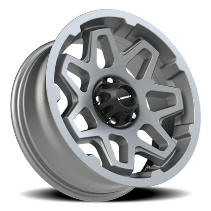 Vision SE7EN 17X7 Satin Grey Wheel
